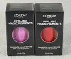 2 L’Oreal Infallible Magic Lip Pigments Powder-To-Cream Texture, #450 & #466
