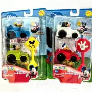 Disney Fisher Price Mickey Mouse Clubhouse Donald Pluto and Goofy Car Toys Set