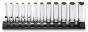 NEW KOKEN Z-EAL 1/4" DEEP SOCKET SET (12pcs) RS2300MZ/12