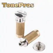 NEW TonePros SPRS2-N Standard Stud and Anchor Set for PRS® & Wraparound - NICKEL