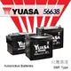 『加倍伏Voltplus』 YUASA 台灣湯淺〈56638 66AH〉PORSCHE FERRARI BENTLEY 適用-台北市汽車電瓶