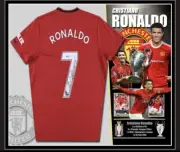 Cristiano Ronaldo Signed Manchester United Jersey !! FRAMED - Beckett COA