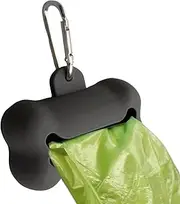 Poop Bag Holder - Bag Retrieval Supporting Bag Holders for Leashes | Pet Themed Shapes Soft Fabric Poo Bags Dispenser | Leak Proof Dog Waste Bags Clean Hygiene Practices