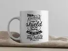 "You Oh Lord are a Shield - Psalm 3:3" Christian Inspirational Coffee Mug