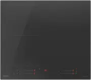 Haier 500 Series 60cm Induction Cooktop, 4 Zone Flexi Zone, Low Current, Black Glass