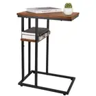 Yoobure C Shaped End Table Side Table for Couch and Bed Small Side Tables for...