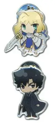 FATE/ZERO SABER AND KIRITSUGU METAL PINSET