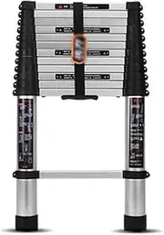Pedals Telescopic Ladder Telescopic Loft Ladder Wall Mounted Stairs Lightweight Portable Multi-Purpose Folding Extension Ladders Aluminum Folding Staircase Folding Stairs