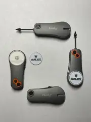 (1) Pitchfix Switchblade Single Prong Divot Tool & (1) Rolex 1" Coin Golf Marker