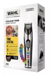 Wahl Colour Trim Beard Trimmer Kit 9891-117 NEW Stubble Cordless Rechargeable