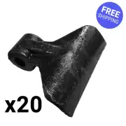 20 X EXTRA LARGE FORGED STEEL HAMMER/MULCHING BLADE FOR TRACTOR FLAIL MOWER