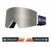 Dragon RVX OTG Camper Lumalens Silver Ion/Yellow Snow Goggle NIB NEW 2020
