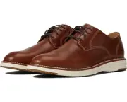 Johnston & Murphy Z2331 Tan Leather Upton Plain Toe Oxford Shoes Size 8.5 M