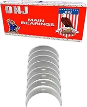 DNJ MB197.10 Main Bearings Set Oversize .010 in. (.25mm) For 14-16 Hyundai Azera,Genesis,Santa Fe,Santa Fe XL 3342cc,3778cc 231cid V6 3.3L,3.8L DOHC 24V