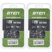 Chainsaw Chain 20 Inch .063 3/8 72DL for Stihl MS CM 064 250 220 661 MSE 2-Pack
