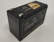 Rock 12.8V 9AH Lithium Iron Phosphate (LiFePO4) Battery