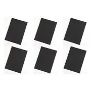 6x Jasart A2 Art/Craft Presentation Portoflio Sleeve w/ Black Paper Inserts CLR