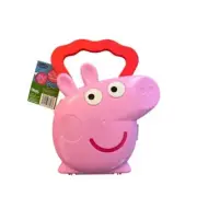 Peppa Pig Pink Character Lunch Box Container Kids Storage Case with Handle