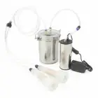 2L Electric Milking Machine Milker Suction Vacuum Pump for Farm Cow Goat Sheep