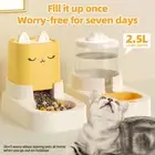 Cat Bowl Pet Feeding Bowl Cartoon Dog Automatic Feeders Pet Automatic Feeder