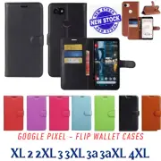 Shockproof Wallet Card Case Cover for Google Pixel XL 2 2XL 3 3XL 3a 3aXL 4XL