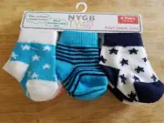 NEW: NYHB TWO-6 Pairs~Softest Most Comfortable Socks 0-6 Months