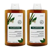 在飛比找誠品線上優惠-【KLORANE 蔻蘿蘭】高良薑深層抗屑洗髮精400ml*2