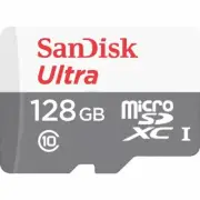 SanDisk Ultra 533x 128GB micro SDXC MEMORY SD Card Class 10 SDSQUNS-128G-GN6MN