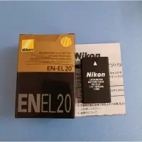 在飛比找Yahoo!奇摩拍賣優惠-【零點旗艦店】尼康EN-EL20a EL20原廠相機電池P1