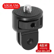 US STOCK 360 Swivel 1/4 Screw Converter Mini Tripod Adapter for Gopro Hero 10 9