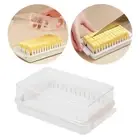 Container Cheese Case with Sealed Lid Kitchen Storage Container Food Storage