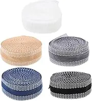 Self-Adhesive Hemming Tapes for Pants 5 Rolls Iron-on Fabric Tape for Clothing Accessories