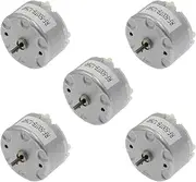 RF-500TB-12560 Motor DC3-12V 2700RPM DC Motor No Load Speed 32mm Diameter DC Motor for RC Hobby Aircraft 5PCS
