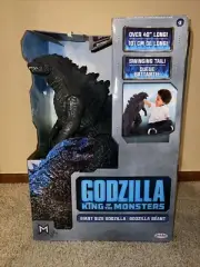 New Jakks Pacific Godzilla Massive Giant King of The Monsters 24" 40" long 2019