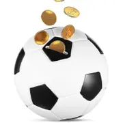 Piggy Bank for Boys, Football Inspired Model with Strong Build Quality, Ideal Decor Item Multi 15.00X14.00X14.00CM
