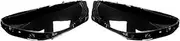 CLZCNQLX Front Headlights Cover Transparent Lampshade Compatible for BMW 5 Series F07 2010-2017 GT525 GT530 GT535 GT550 Headlamp Shell Lens