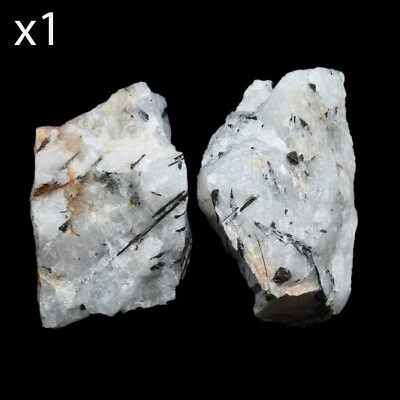 Tourmaline in Quartz - 115 - 125g Natural Rough Tourmilated Quartz