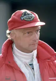 Formula One driver Niki Lauda of Austria, circa 1980. - Old Photo