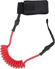 XIASABA Durable TPU Elastic Foot Rope Leash Ankle Stretchable for Paddle Board Surfboard