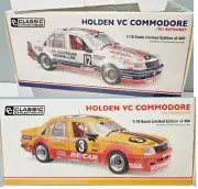 1/18 Classic Carlectables Holden VC Commodore 1981 Bathurst X 2