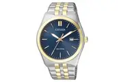 Citizen Eco-Drive Blue Dial Stainless Steel Dress Men's Watch (BM7334-66L)