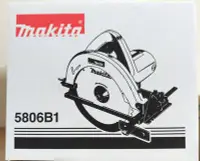 在飛比找Yahoo!奇摩拍賣優惠-[CK五金小舖] Makita 牧田 圓鋸機 5806B1