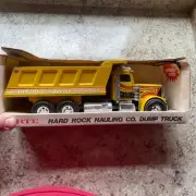 Vintage Ertl Hard Rock Hauling CO. Peterbilt Dump Truck In Original Box