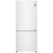 LG 420 Litre Bottom Mount Refrigerator - White