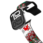 Apple Watch Series 10 (46mm) Impact Band Mandala Christmas Sloth