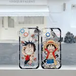 ONE PIECE MONKEY D.LUFFY 手機殼透明軟矽膠殼兼容 IPHONE 11 12 13PRO MAX