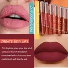 6Pcs Makeup Lipstick Set Liquid Velvet Matte Gloss Sexy Lipstick Lip Red L3R5