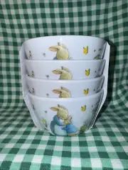 Beatrix Potter 2024 Peter Rabbit Melamine Ramekins Bowl Easter Spring (Set of 4)