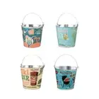 Beverage Cooler Tray Portable Party Tray with Handle Beer Bucket Party Drink Pub