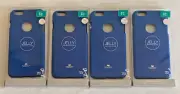 Lot of 4 Apple iPhone 6+ / 6s+ Blue Gooseperry Mercury Pearl Jelly Phone Case